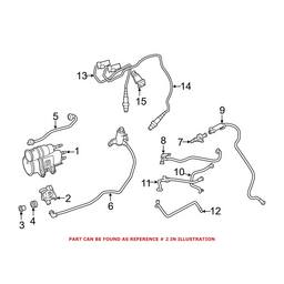 BMW Vapor Canister Purge Solenoid 16137303949